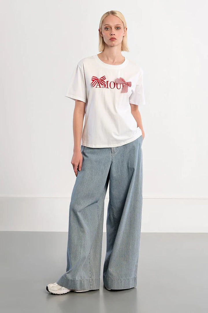 Molly Bracken Cotton T-shirt Amour - clever alice