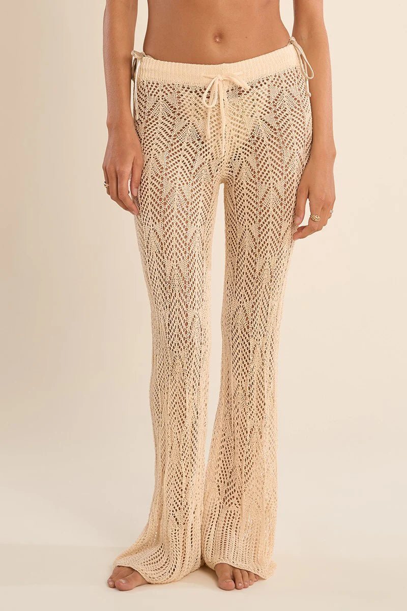 Molly Bracken Crochet Beach Pants - clever alice