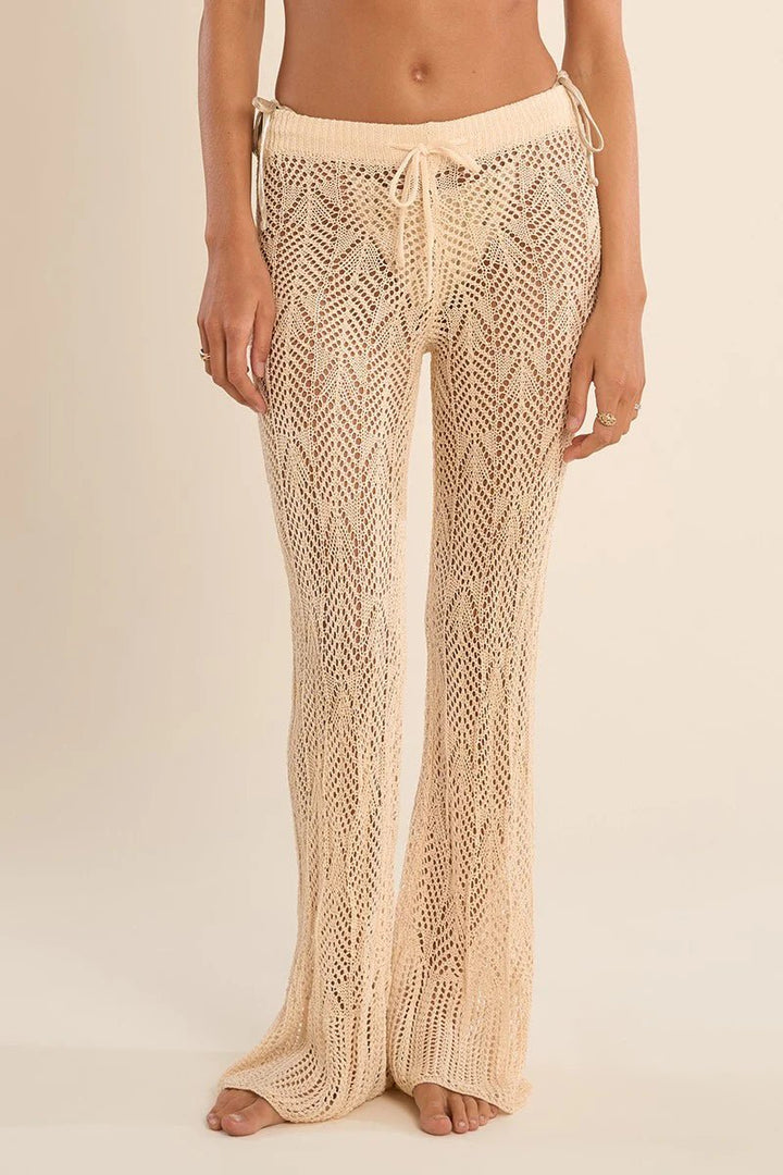Molly Bracken Crochet Beach Pants - clever alice