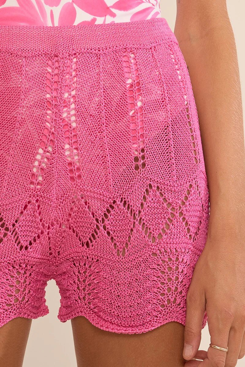 Molly Bracken Crochet Beach Shorts - clever alice