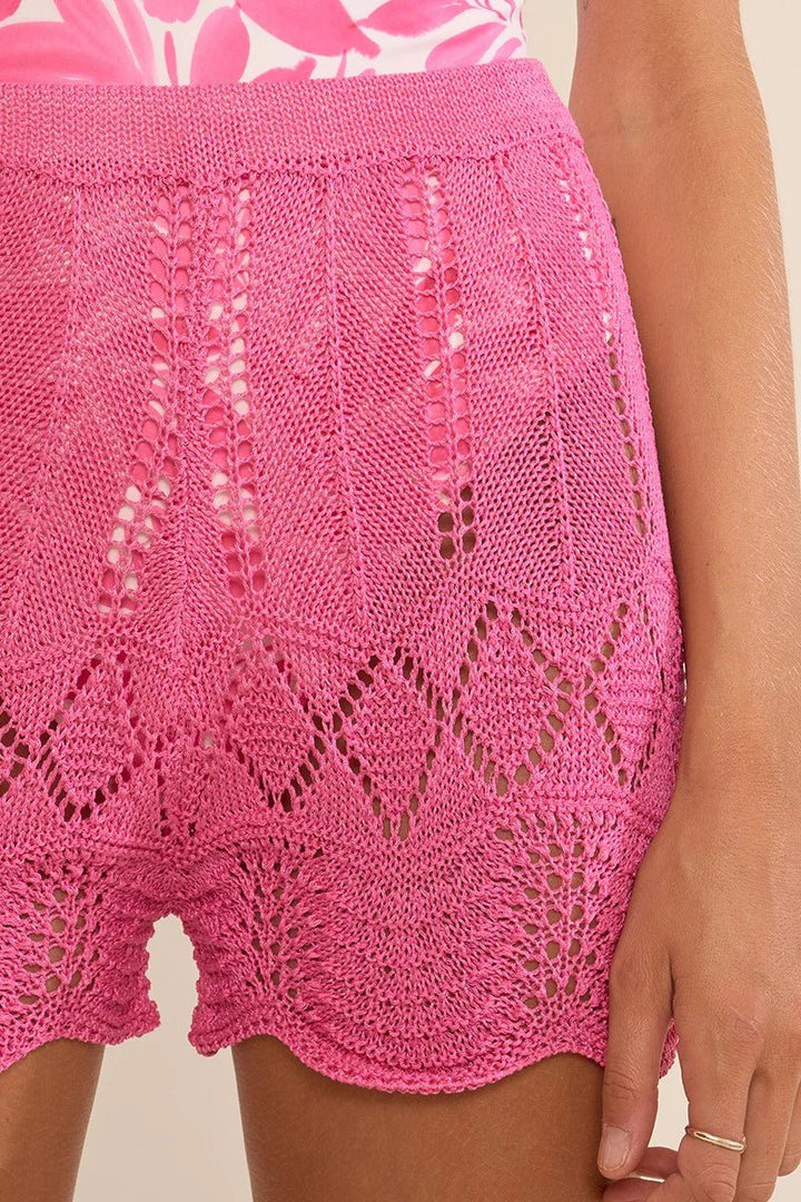 Molly Bracken Crochet Beach Shorts - clever alice