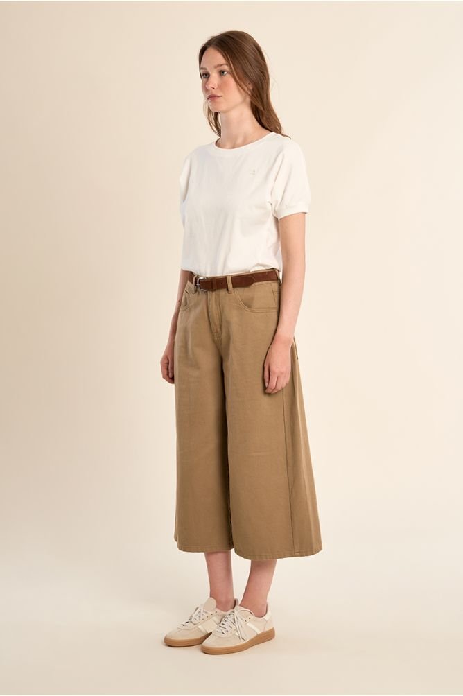 Molly Bracken Denim Cropped Pants - clever alice