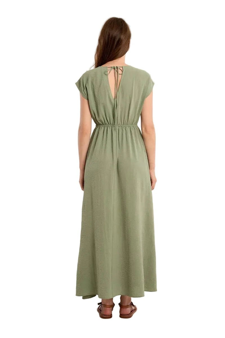 Molly Bracken Elasticated Waist Maxi Dress - clever alice