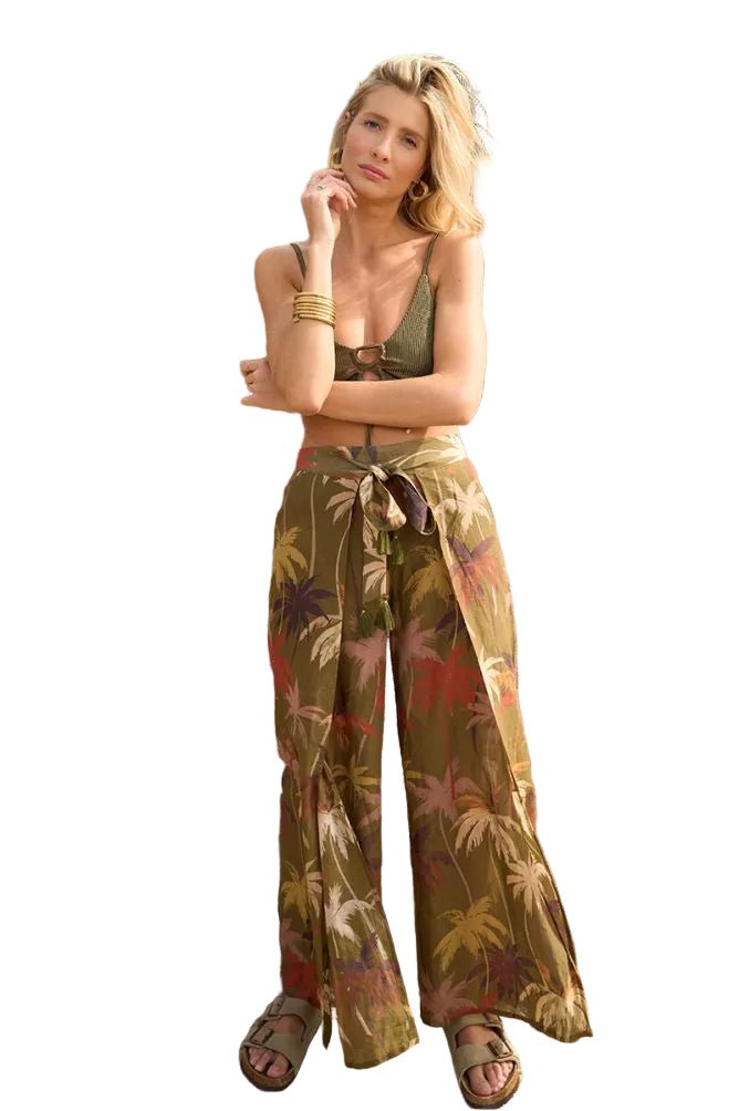Molly Bracken Floral Printed Beach Trouser - clever alice