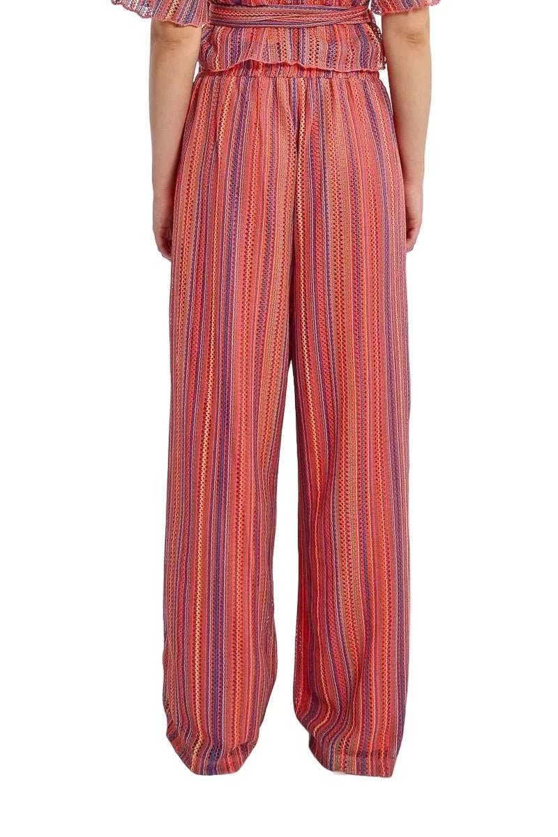 Molly Bracken Flowy Striped Pants - clever alice