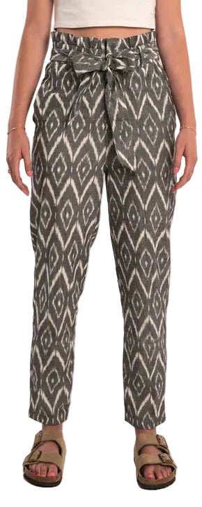 Molly Bracken Graphic Tie Pants - clever alice