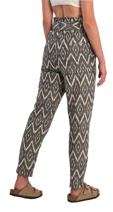 Molly Bracken Graphic Tie Pants - clever alice