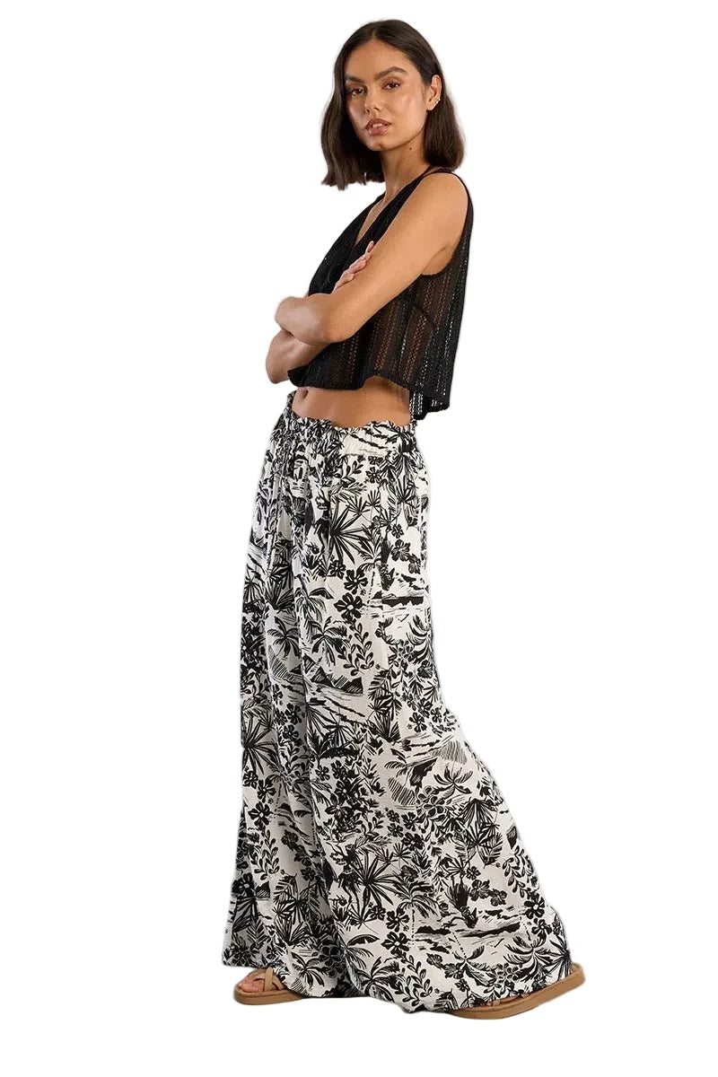Molly Bracken Hawaii Wide Pants - clever alice