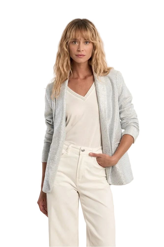 Molly Bracken Iridescent Blazer - clever alice