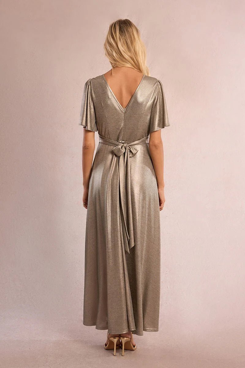 Molly Bracken Iridescent maxi dress - clever alice