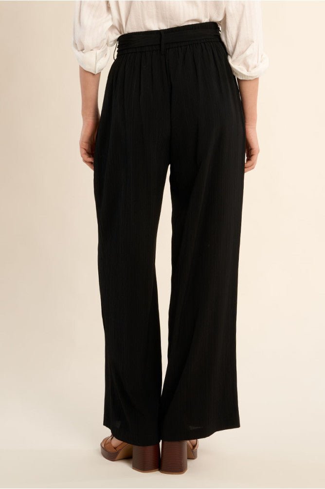 Molly Bracken Knotted High Waist Trousers - clever alice