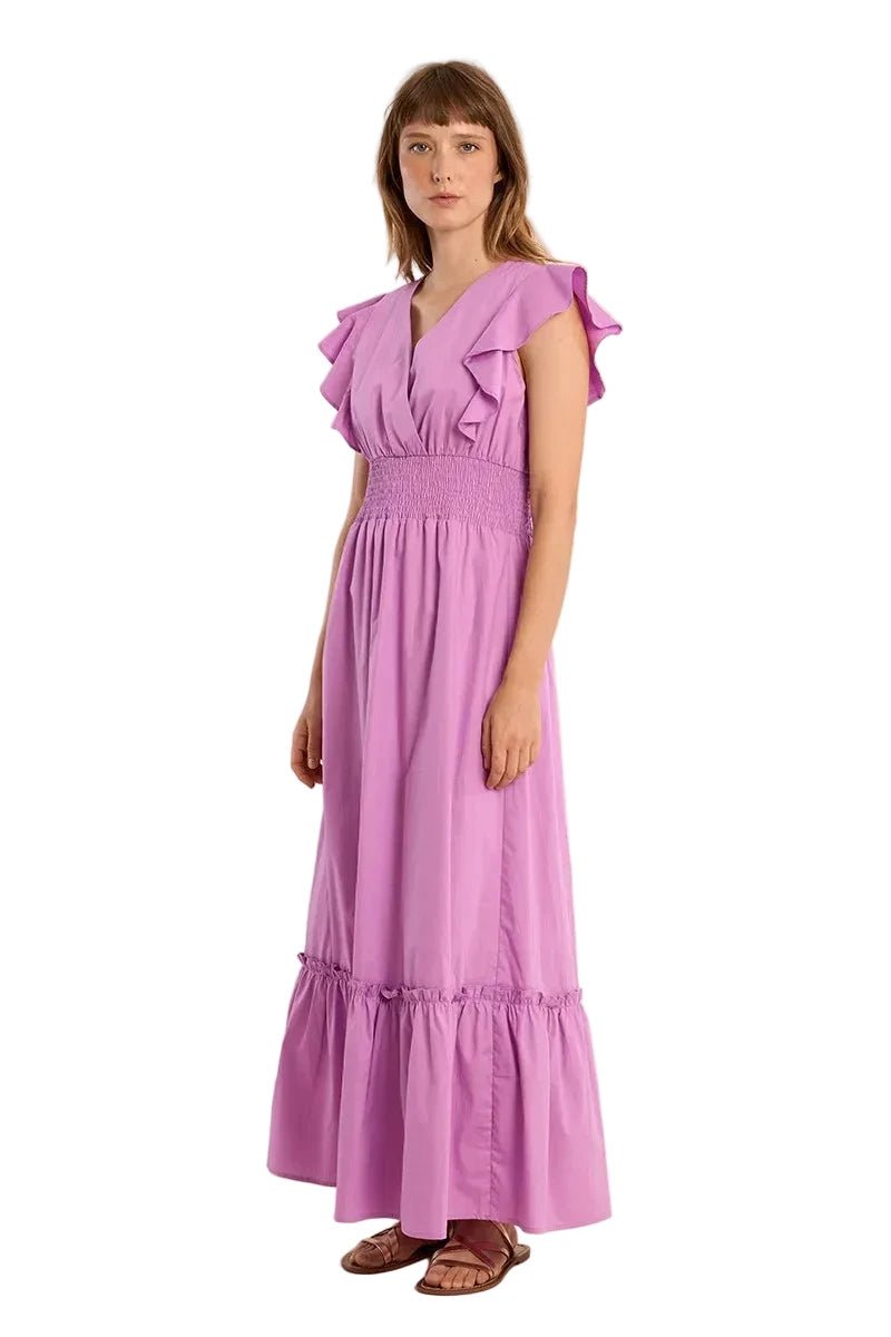 Molly Bracken Long dress in Lilac - clever alice