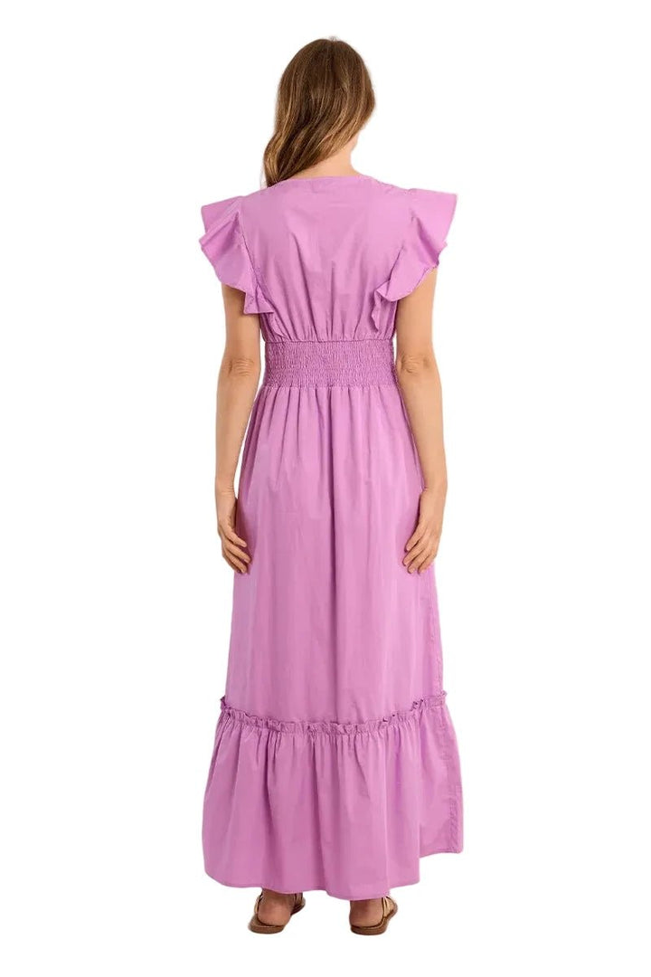 Molly Bracken Long dress in Lilac - clever alice