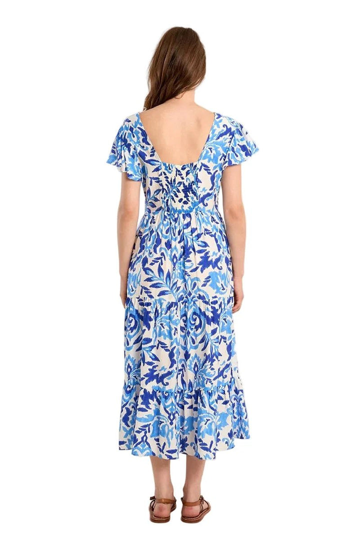 Molly Bracken long printed dress - clever alice