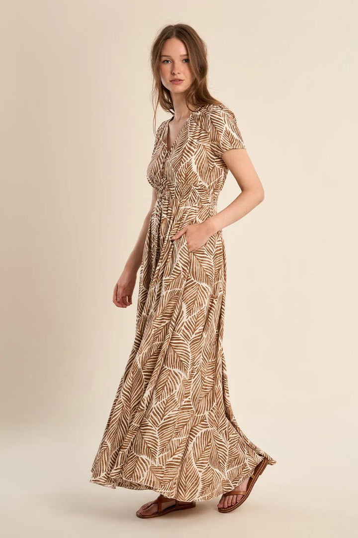 Molly Bracken Maxi dress, printed - clever alice