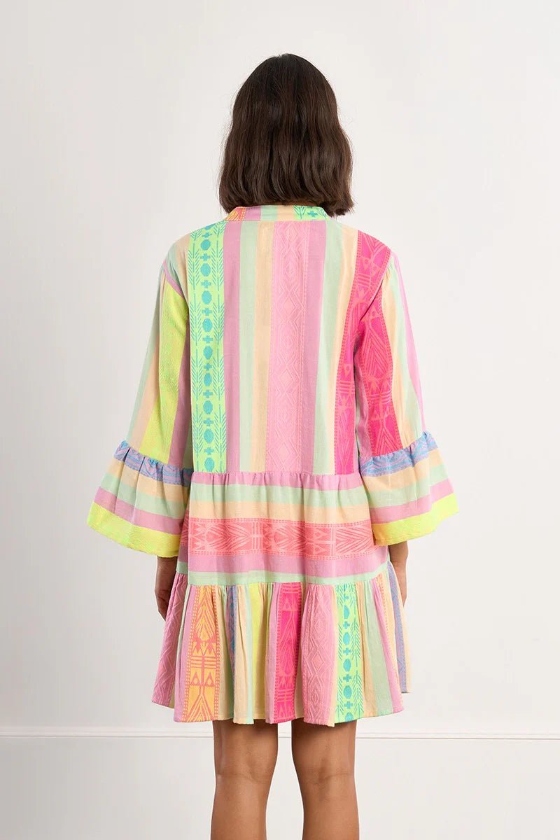 Molly Bracken Multicoloured cotton dress, Ibiza - clever alice