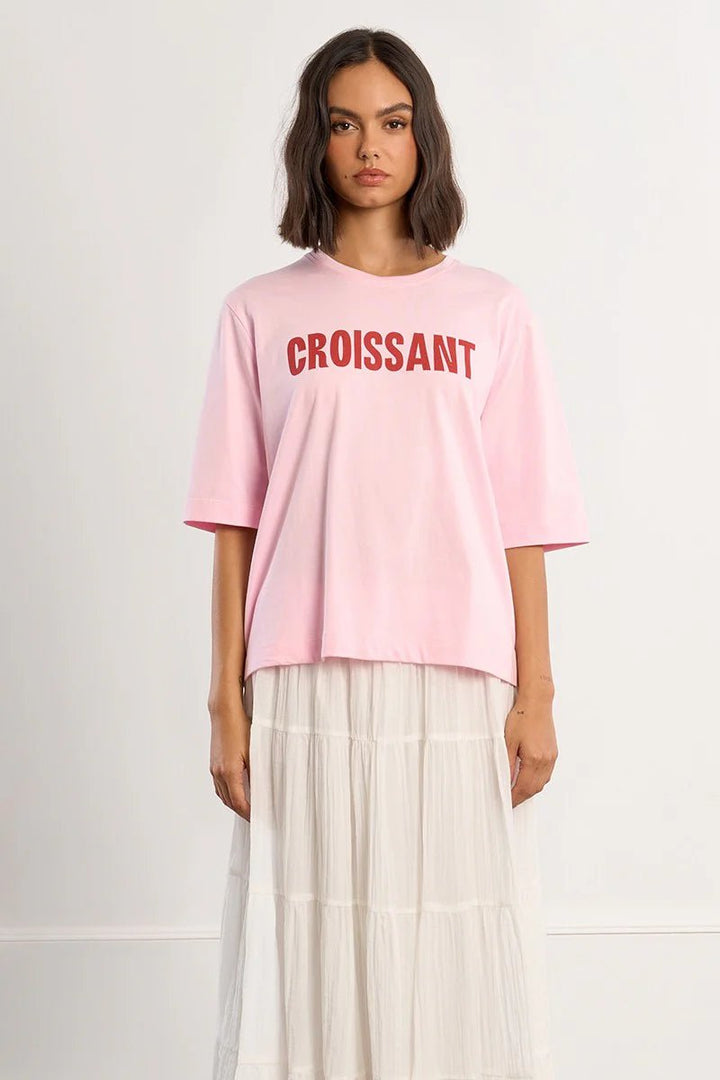 Molly Bracken Oversized T-shirt Croissant - clever alice