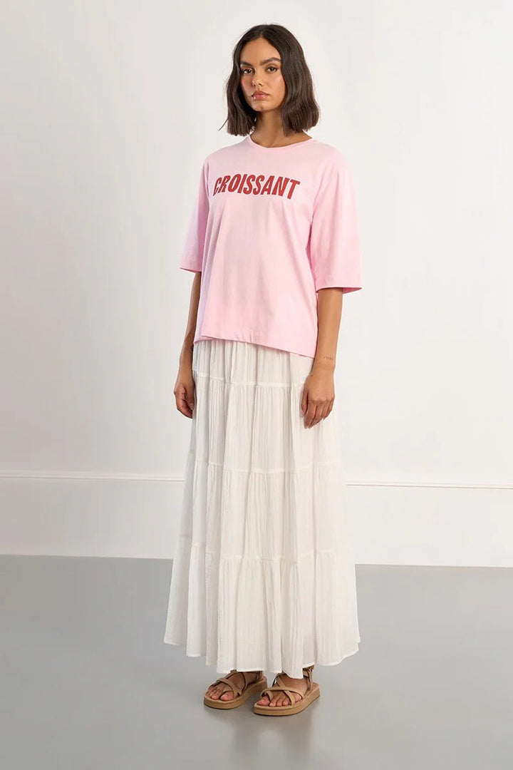 Molly Bracken Oversized T-shirt Croissant - clever alice