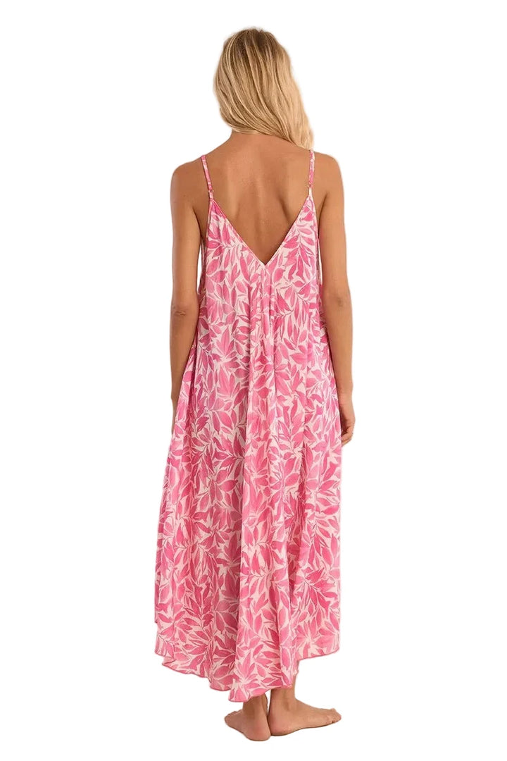 Molly Bracken Printed Flowy Full Length Dress - clever alice