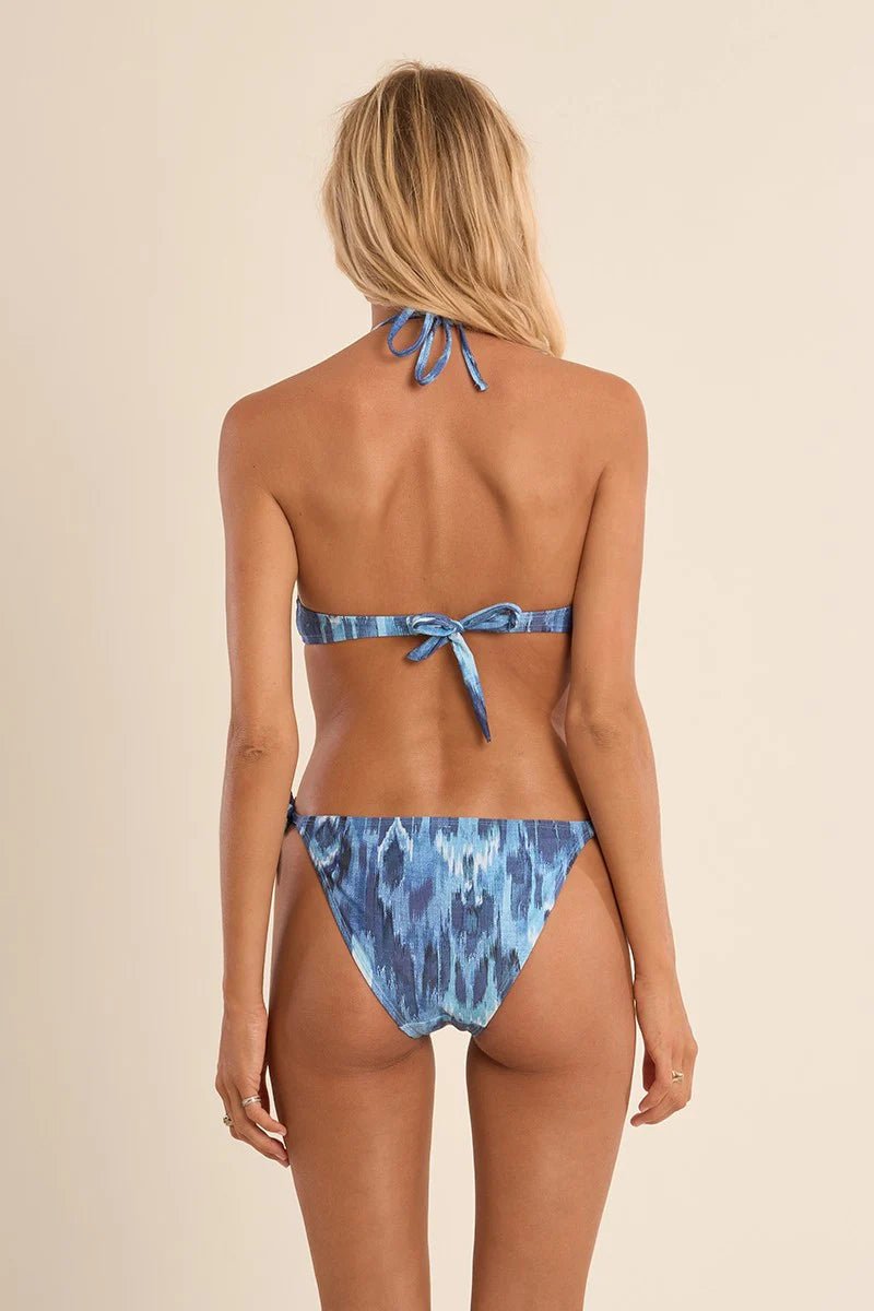 Molly Bracken Printed Indigo Bikini Top & Bottom - clever alice