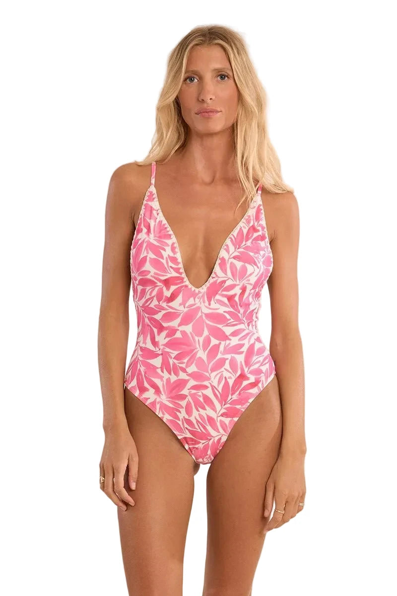 Molly Bracken Printed One - Piece Swimsuit - clever alice
