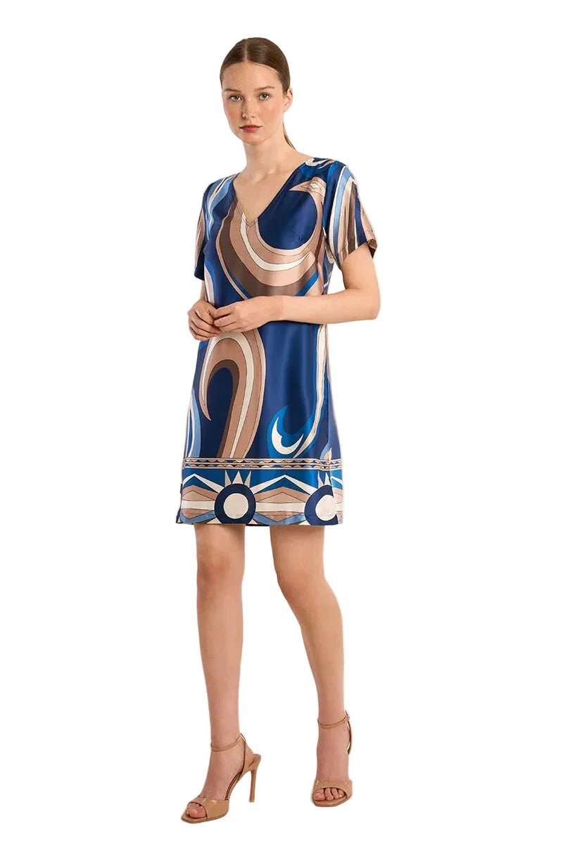Molly Bracken Printed t-shirt dress - clever alice