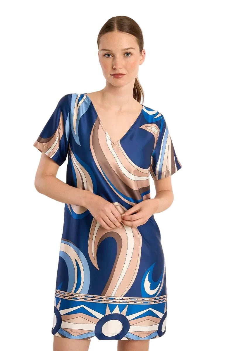 Molly Bracken Printed t-shirt dress - clever alice
