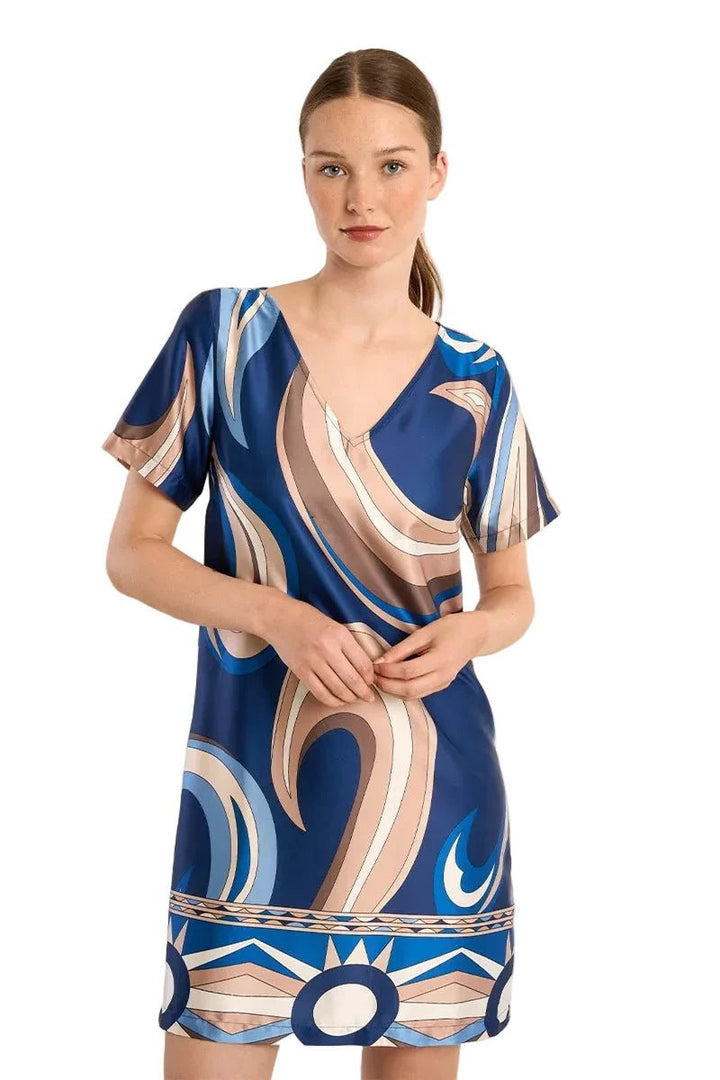 Molly Bracken Printed t-shirt dress - clever alice