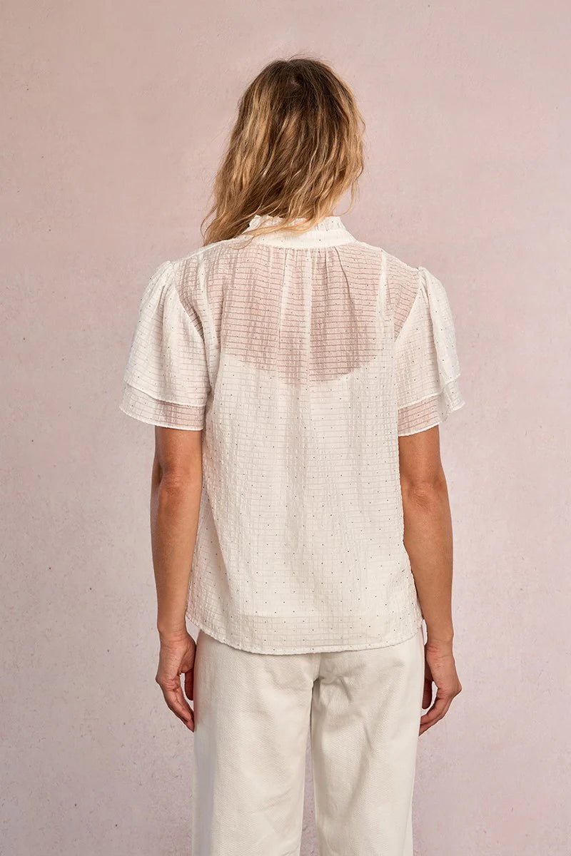 Molly Bracken Rhinestone blouse - clever alice