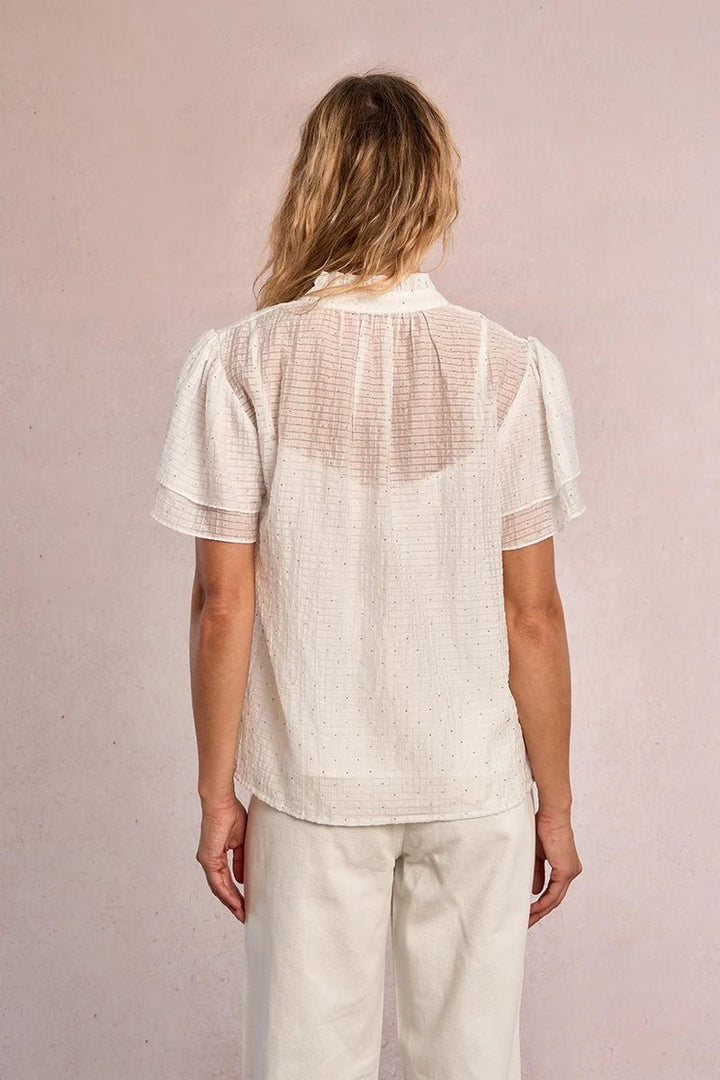 Molly Bracken Rhinestone blouse - clever alice