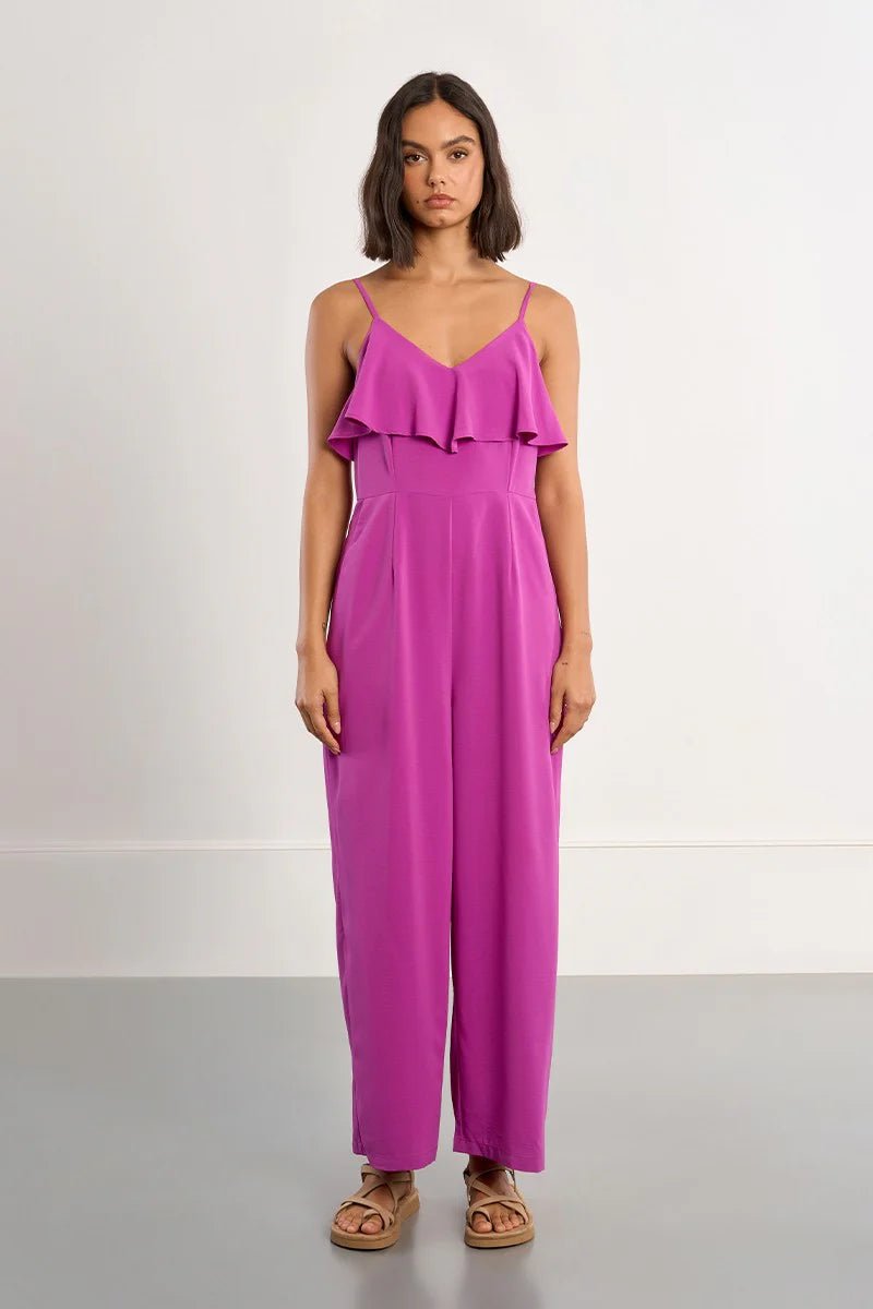 Molly Bracken Ruffled jumpsuit - clever alice