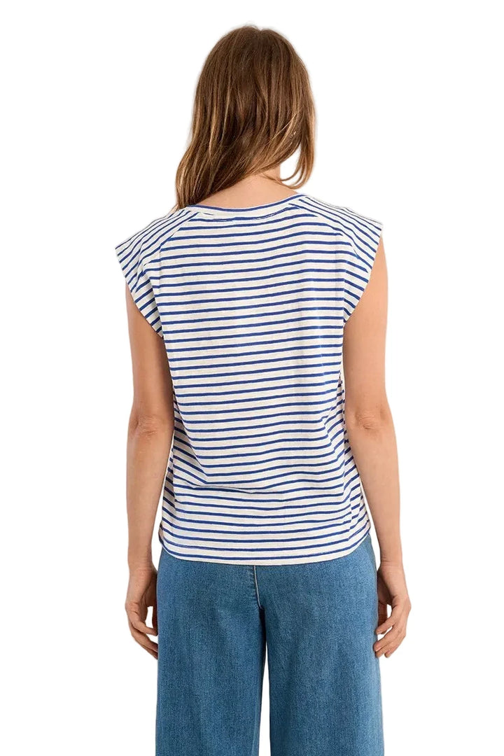 Molly Bracken Sailor T-Shirt with Gold Buttons - clever alice