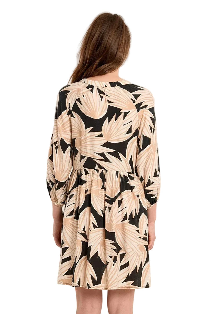 Molly Bracken Short Babydoll Print Dress - clever alice