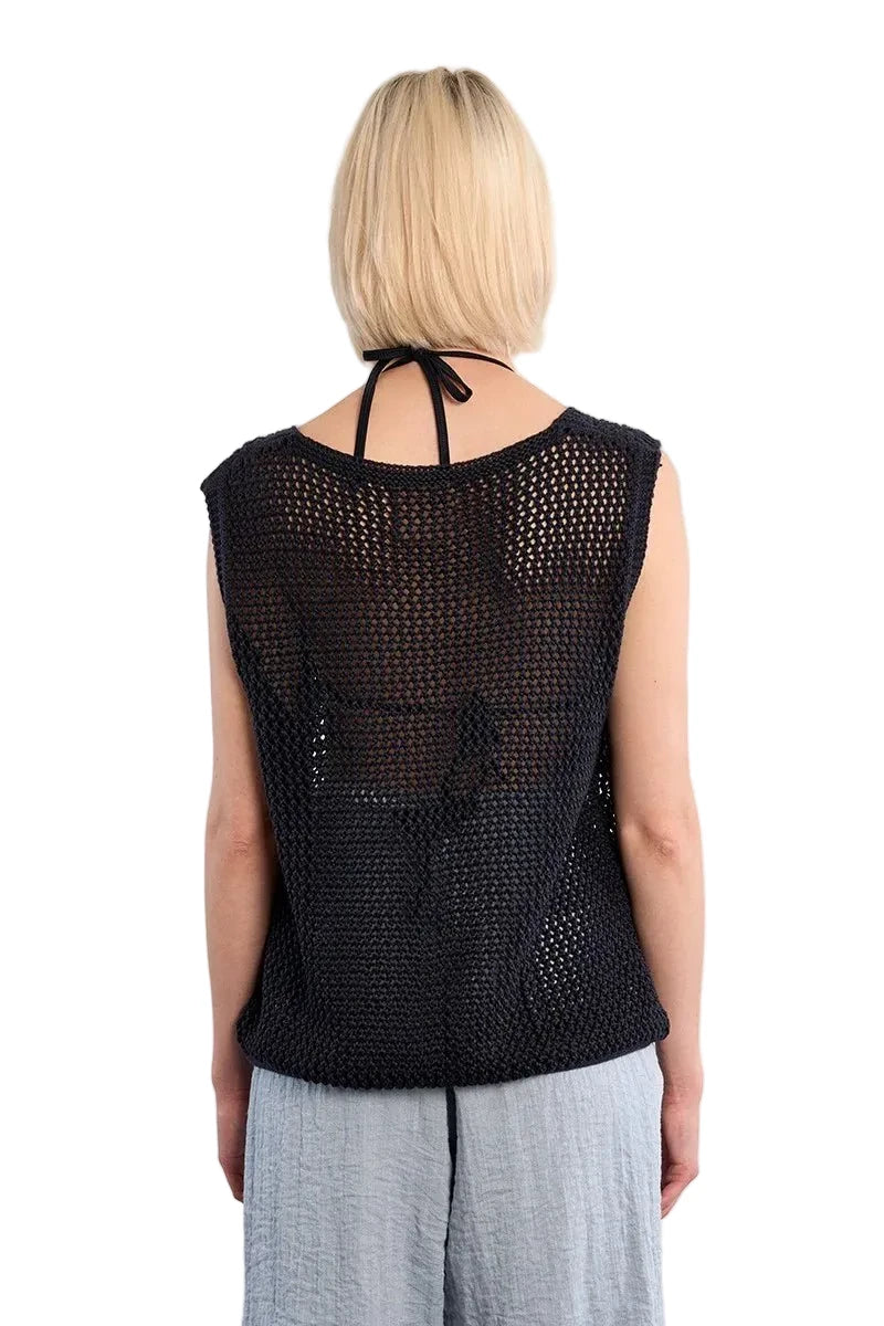 Molly Bracken Sleeveless Knitted Sweater - clever alice