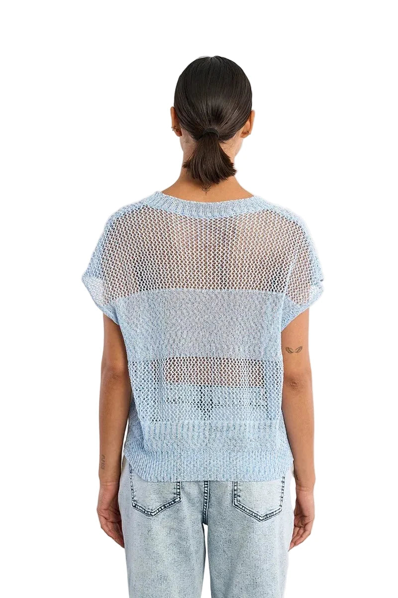 Molly Bracken Sleeveless mesh top - clever alice