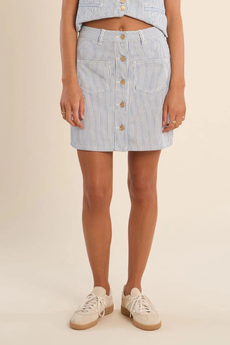 Molly Bracken Straight Mini Skirt - clever alice