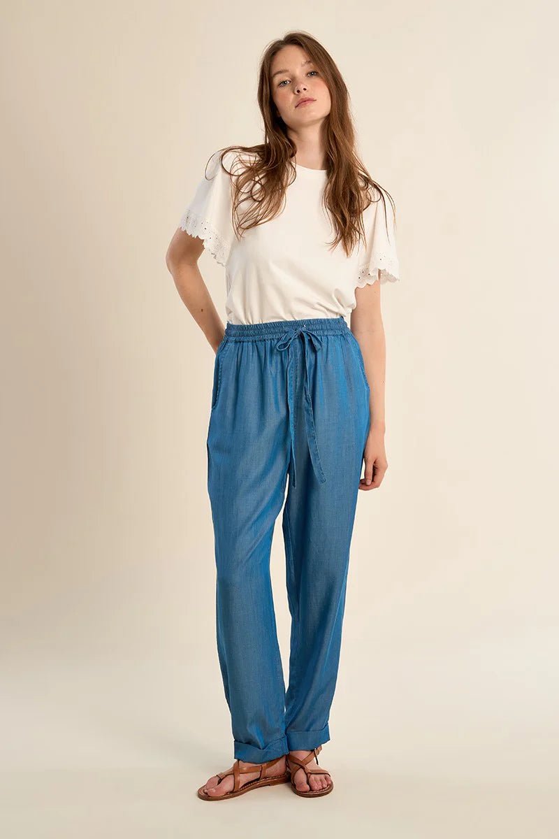 Molly Bracken Straight Trousers - clever alice