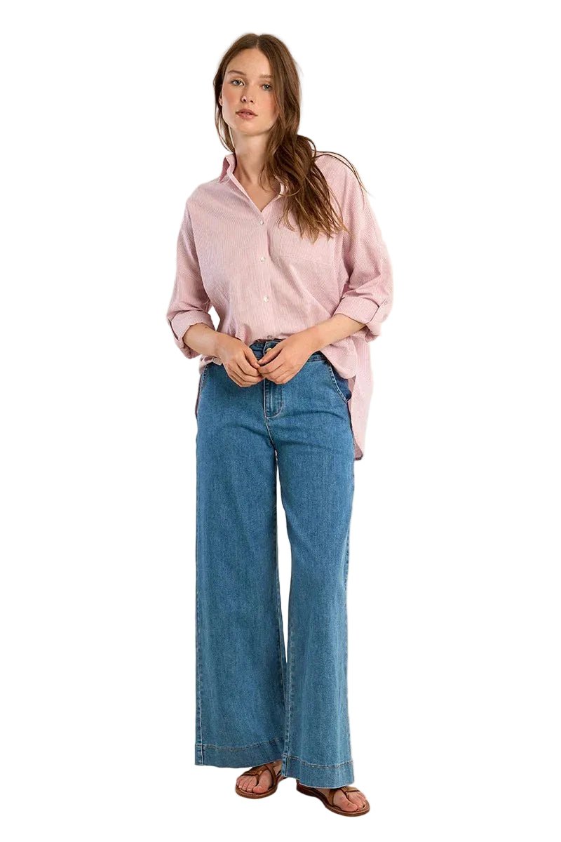 Molly Bracken Striped Long Sleeve Shirt - clever alice