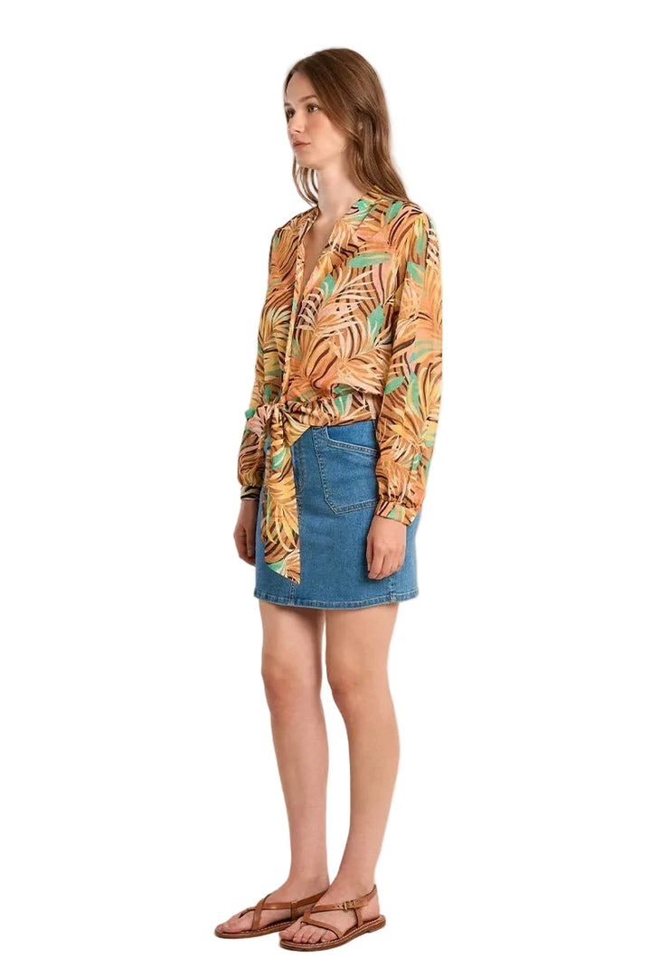 Molly Bracken Tropical Printed Blouse - clever alice