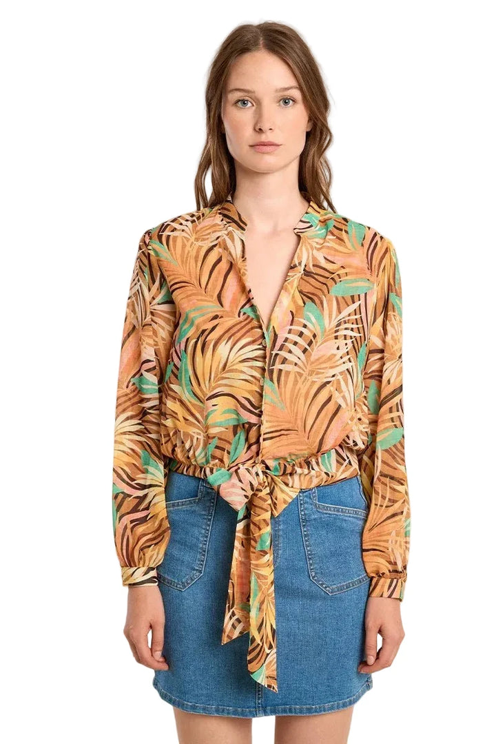 Molly Bracken Tropical Printed Blouse - clever alice