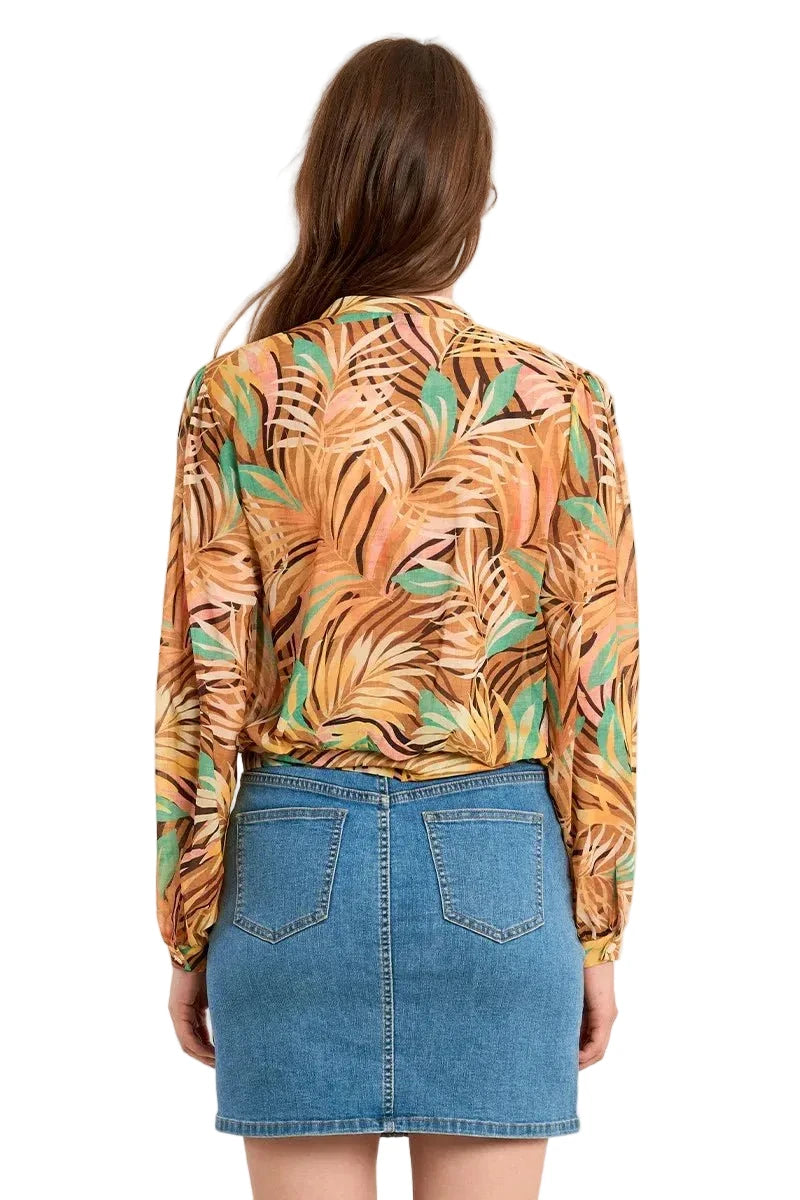 Molly Bracken Tropical Printed Blouse - clever alice