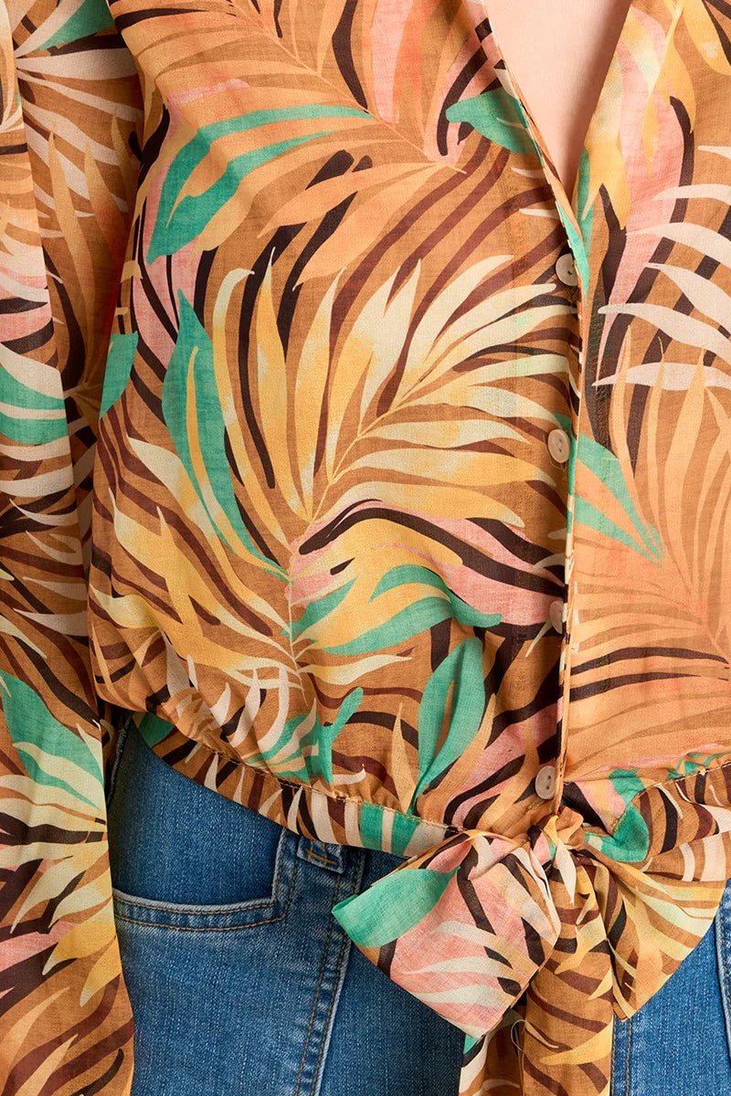 Molly Bracken Tropical Printed Blouse - clever alice