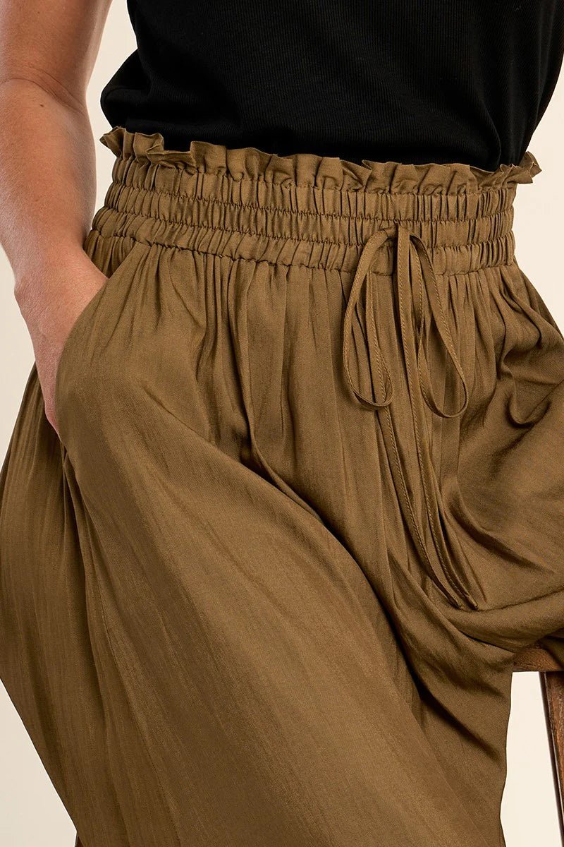 Molly Bracken Wide Led Flowy Pants - clever alice