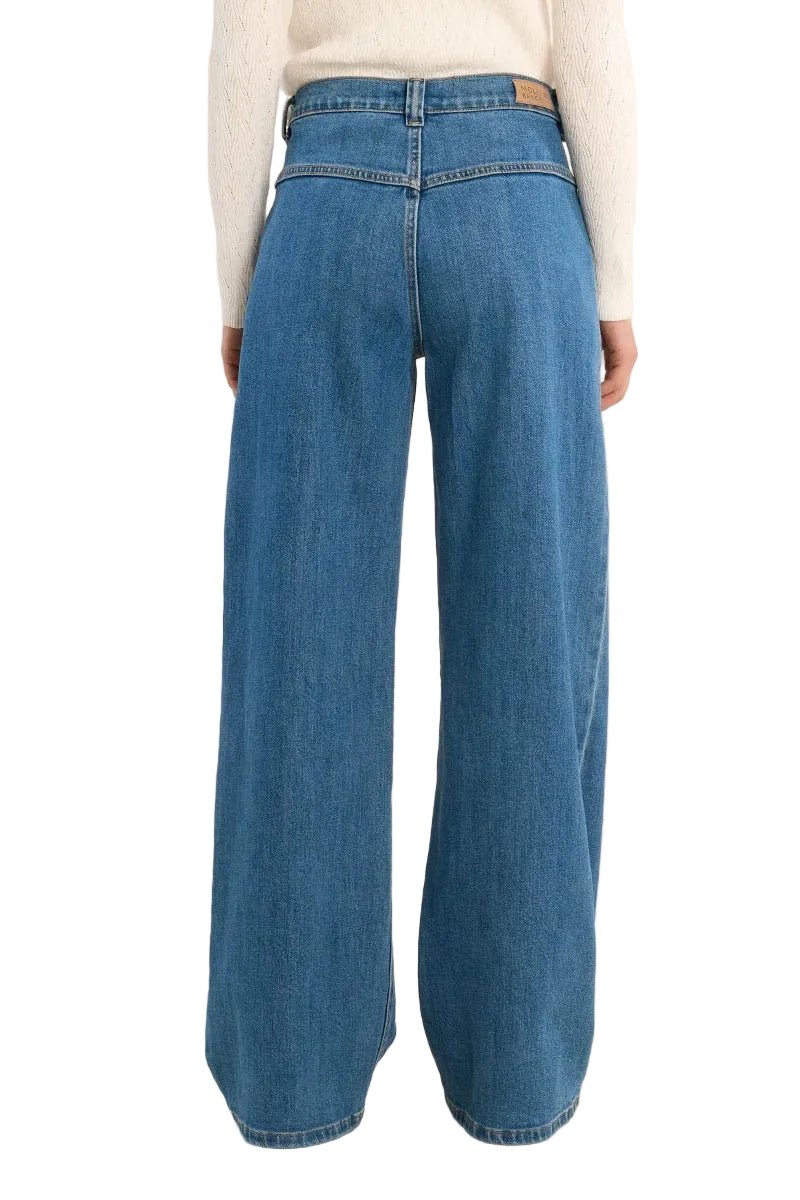 Molly Bracken Wide Leg High - Waisted Jeans - clever alice