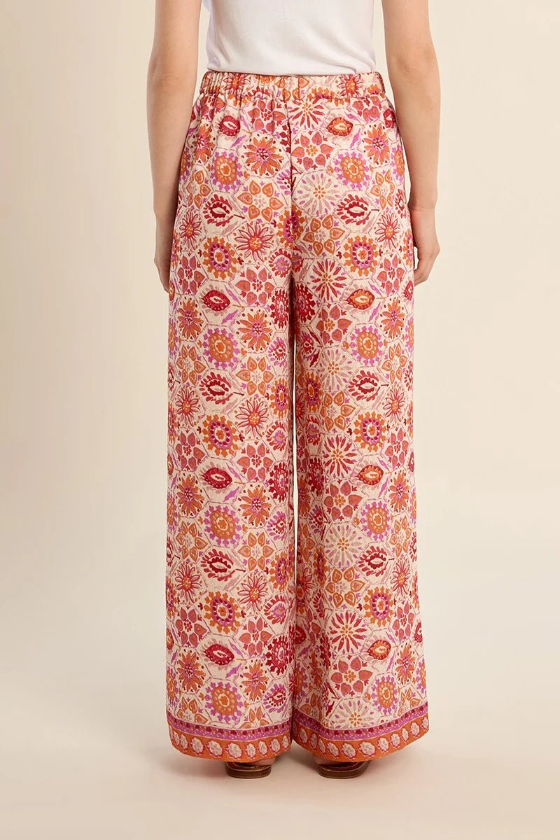 Molly Bracken Wide pants, printed - clever alice