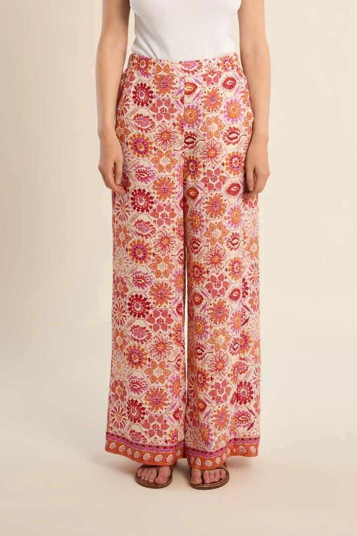 Molly Bracken Wide pants, printed - clever alice