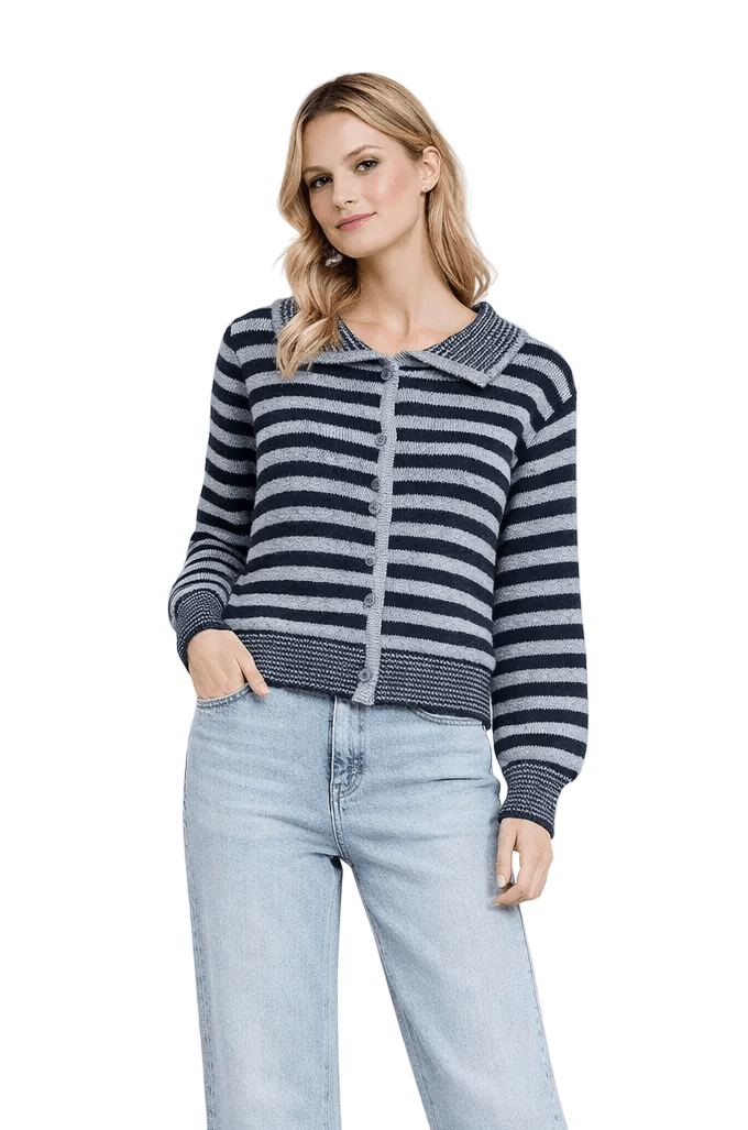 Most Pop Collar Cardigan - clever alice