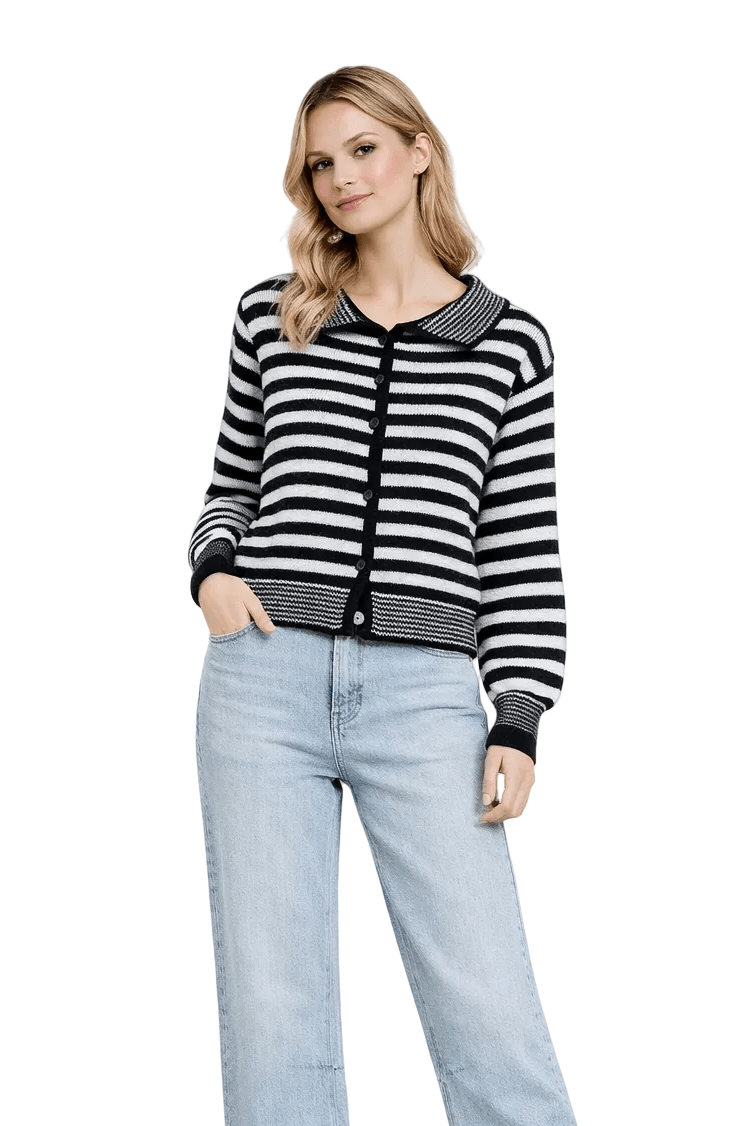 Most Pop Collar Cardigan - clever alice