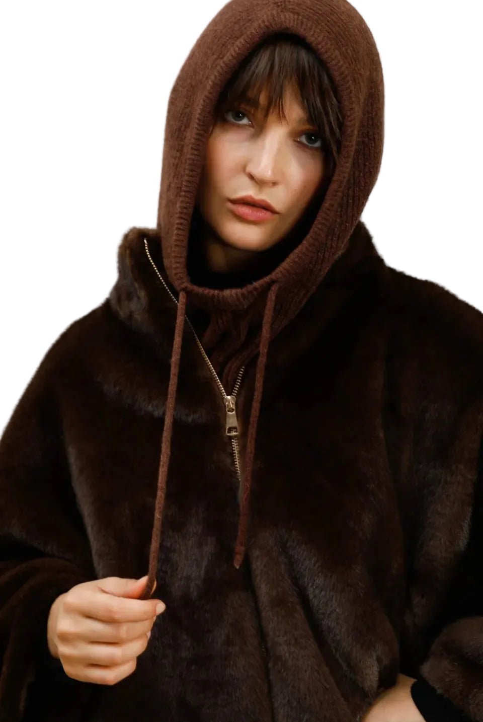 Nais Alpaca Blend Hoodie - clever alice