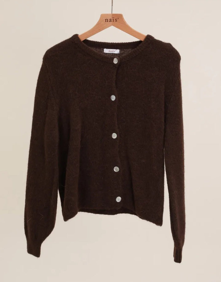 Nais Alpaca Cardigan - clever alice